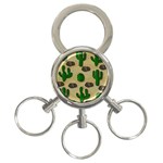 Cactuses 3-Ring Key Chains