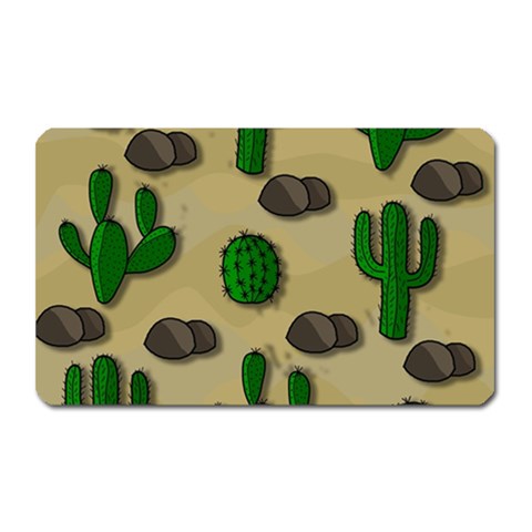 Cactuses Magnet (Rectangular) from ArtsNow.com Front