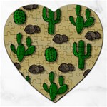 Cactuses Jigsaw Puzzle (Heart)