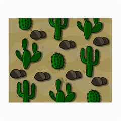 Cactuses Small Glasses Cloth (2 Front