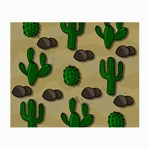 Cactuses Small Glasses Cloth (2-Side)