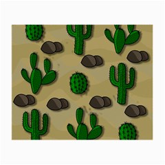 Cactuses Small Glasses Cloth (2 Back