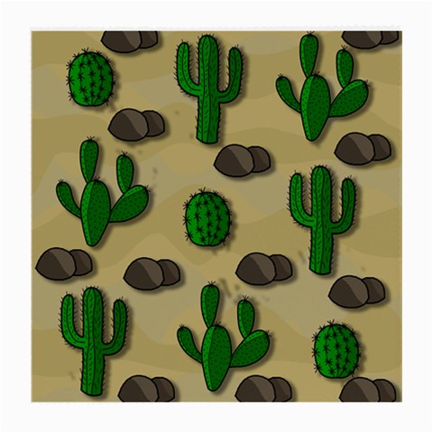 Cactuses Medium Glasses Cloth from ArtsNow.com Front
