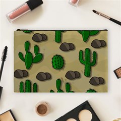 Cactuses Cosmetic Bag (Large)  from ArtsNow.com Front