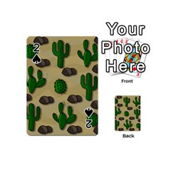 Cactuses Playing Cards 54 (Mini)  from ArtsNow.com Front - Spade2