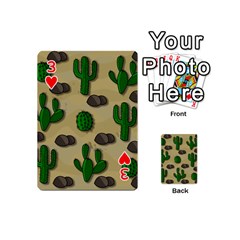 Cactuses Playing Cards 54 (Mini)  from ArtsNow.com Front - Heart3