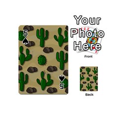 Cactuses Playing Cards 54 (Mini)  from ArtsNow.com Front - Spade5