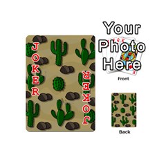 Cactuses Playing Cards 54 (Mini)  from ArtsNow.com Front - Joker2