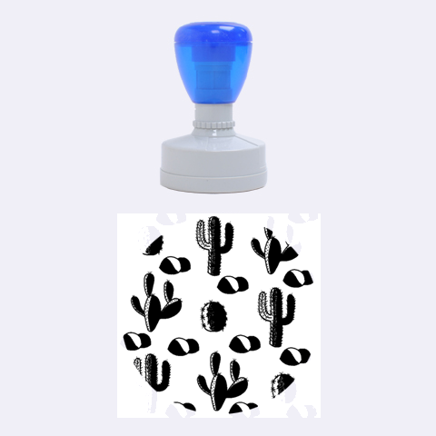 Cactuses Rubber Round Stamps (Medium) from ArtsNow.com 1.5 x1.5  Stamp