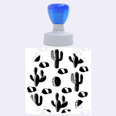 Cactuses Rubber Round Stamps (Large) from ArtsNow.com 1.875 x1.875  Stamp