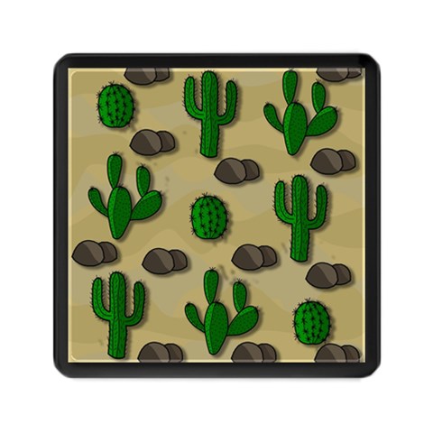 Cactuses Memory Card Reader (Square)  from ArtsNow.com Front