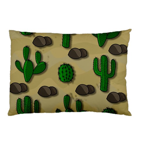 Cactuses Pillow Case (Two Sides) from ArtsNow.com Front