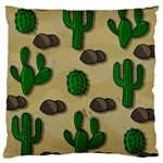 Cactuses Large Cushion Case (Two Sides)