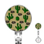 Cactuses Stainless Steel Nurses Watch