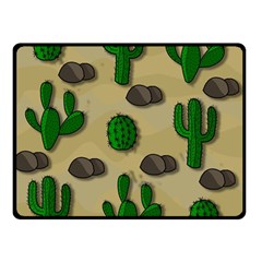 Cactuses Double Sided Fleece Blanket (Small)  from ArtsNow.com 45 x34  Blanket Front