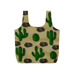 Cactuses Full Print Recycle Bags (S)  from ArtsNow.com Front