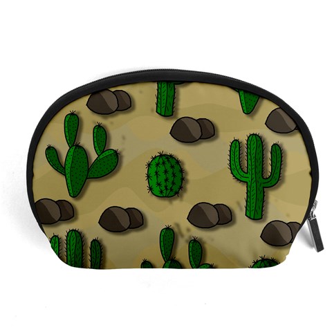 Cactuses Accessory Pouches (Large)  from ArtsNow.com Front