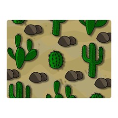 Cactuses Double Sided Flano Blanket (Mini)  from ArtsNow.com 35 x27  Blanket Front