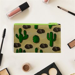 Cactuses Cosmetic Bag (XS) from ArtsNow.com Back