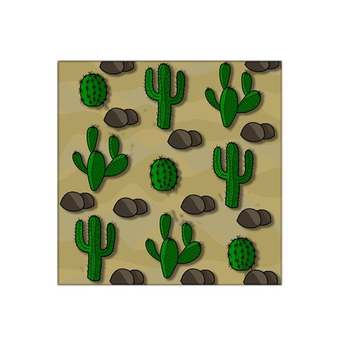 Cactuses Satin Bandana Scarf from ArtsNow.com Front