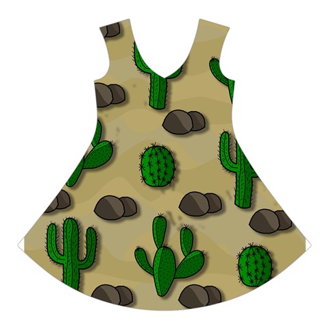 Cactuses Short Sleeve V Front