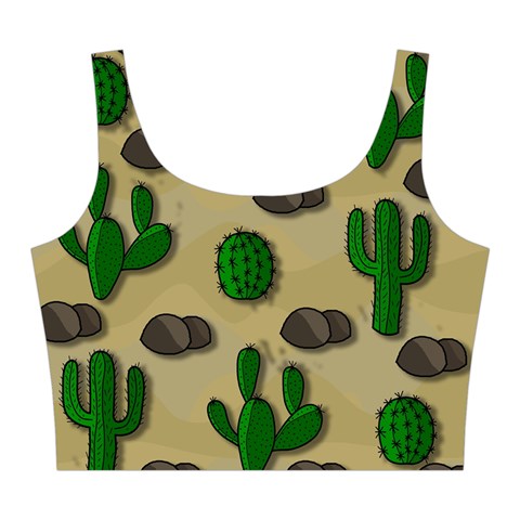 Cactuses Midi Sleeveless Dress from ArtsNow.com Top Front