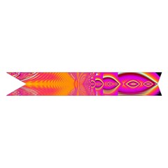 Magenta Boardwalk Carnival, Abstract Ocean Shimmer Midi Wrap Pencil Skirt from ArtsNow.com Hem