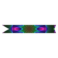Star Of Leaves, Abstract Magenta Green Forest Midi Wrap Pencil Skirt from ArtsNow.com Hem