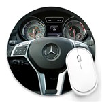 Mercedes-Benz-CLA250 Collage Round Mousepad Collage Round Mousepad