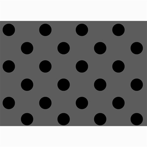 Polka Dots 7 x5  Photo Card - 1