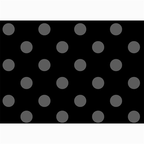 Polka Dots 7 x5  Photo Card - 1