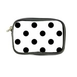 Polka Dots - Black on White Coin Purse