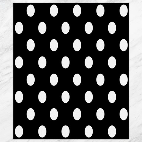 Polka Dots 8.15 x9.66  Canvas - 1