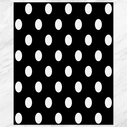 Polka Dots 10.95 x13.48  Canvas - 1