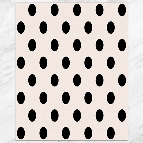 Polka Dots 10.95 x13.48  Canvas - 1