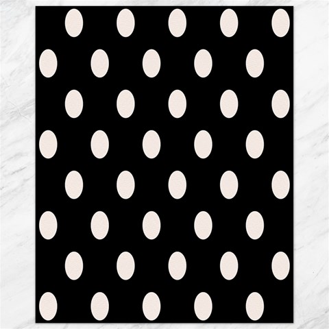 Polka Dots 10.95 x13.48  Canvas - 1