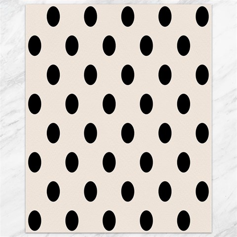 Polka Dots 10.95 x13.48  Canvas - 1