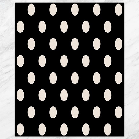 Polka Dots 10.95 x13.48  Canvas - 1