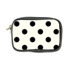 Polka Dots - Black on Ivory Coin Purse