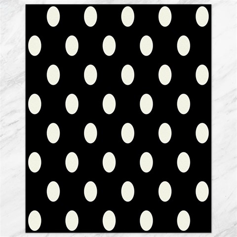 Polka Dots 10.95 x13.48  Canvas - 1