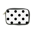 Polka Dots - Black on White Smoke Coin Purse