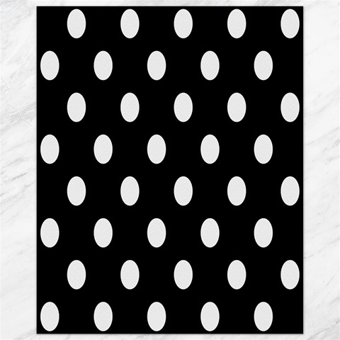 Polka Dots 10.95 x13.48  Canvas - 1