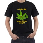 Marijuana-ok Men s T-Shirt (Black)