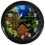 South View Pa Grand Canyon  Pine Creek  Gorge   By Ave Hurley (14) Wall Clock (Black)