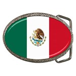 Flag_of_Mexico Belt Buckle