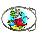 Christmas Stocking Belt Buckle