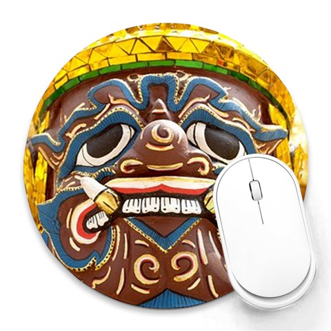 bangkok 8 x8  Round Mousepad - 1