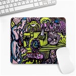 SIRIUS SAD DOG Collage Mousepad