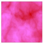 Pink Clouds Large Satin Scarf (Square)