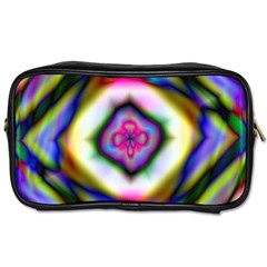 Rippled Geometry  Toiletries Bag (Two Sides) from ArtsNow.com Front